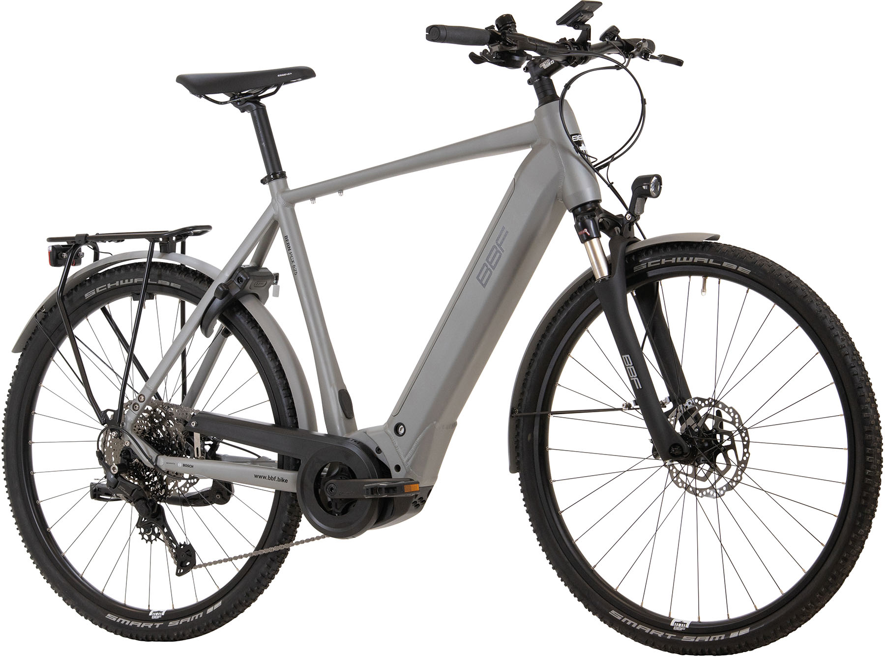 E-Bike TR H BF8/Bern PCX625/Al/FGDi/Cues-11G/58silbergrau-matt