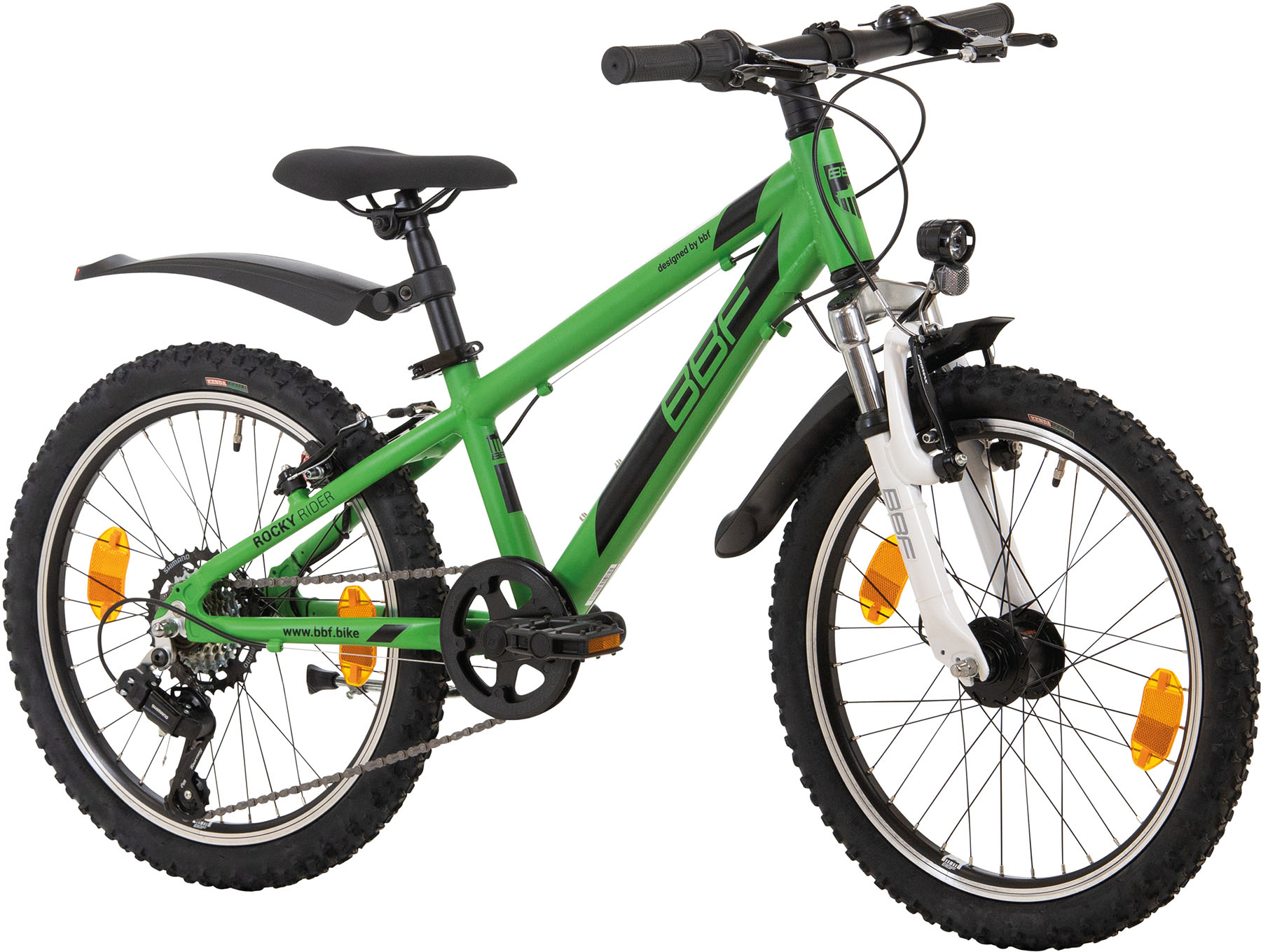 ATB 20 K BF7/Rocky Rider/Dirt/FGND/TY-7G/26grün-matt