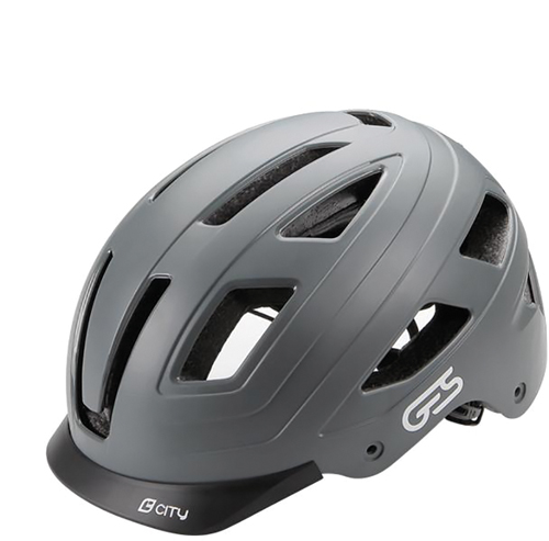 Helm GES6 City2 Gr.L 59-61 grau +Rüli