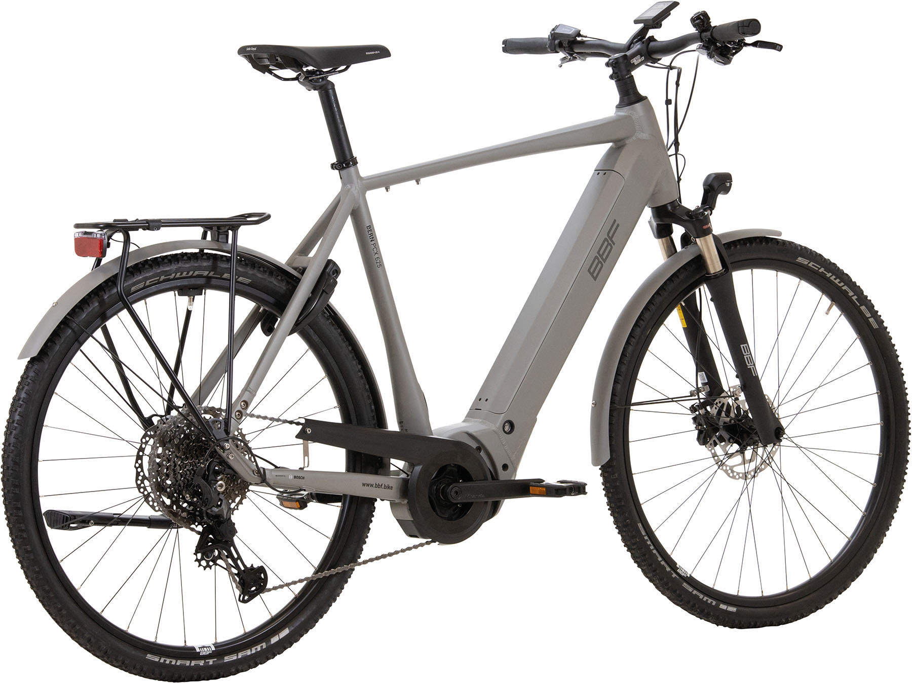 E-Bike TR H BF8/Bern PCX625/Al/FGDi/Cues-11G/58silbergrau-matt