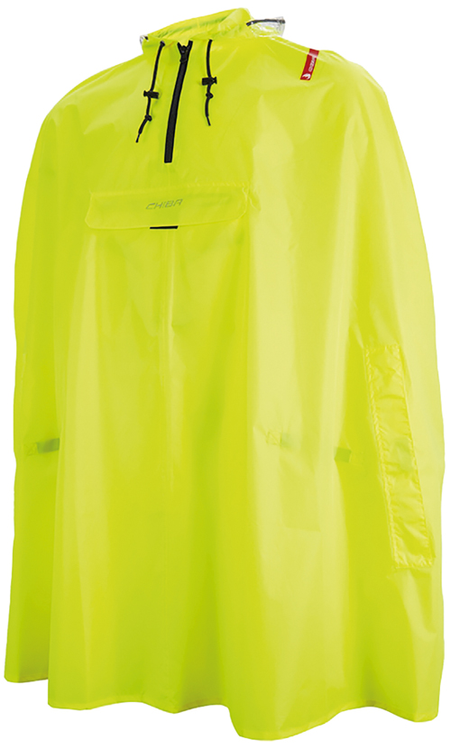 Regenponcho CHI2 M/L neon-gelb