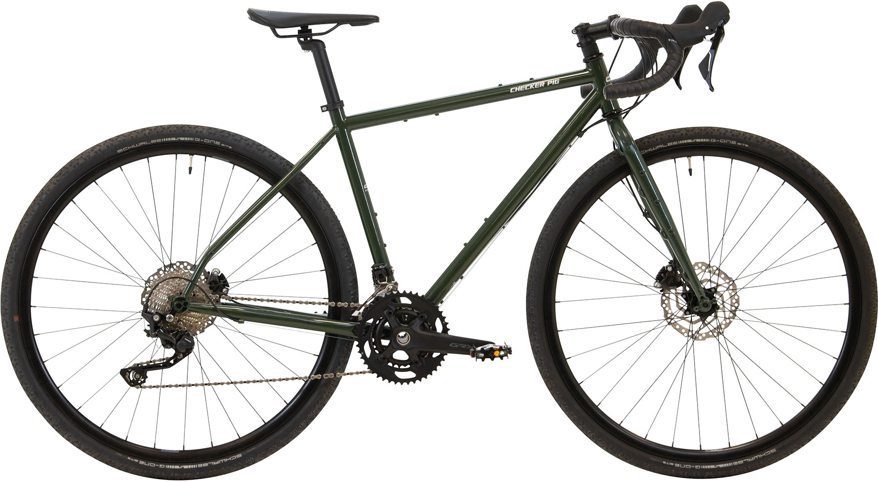 GR CP6/GRAVEL-Steel/St/Di/GRX400-Mix-20G/53dunkelgrün
