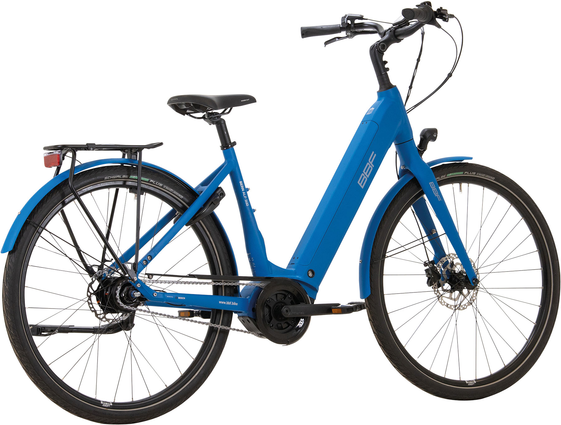 E-Bike D 28 BF8/Bern ALP500/AlW/Di/N8-Di/50blau-matt