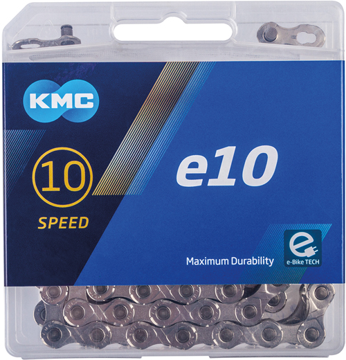 Kette KMC 1/2x11/128 E10 122Gl. si 10f E-Bike
