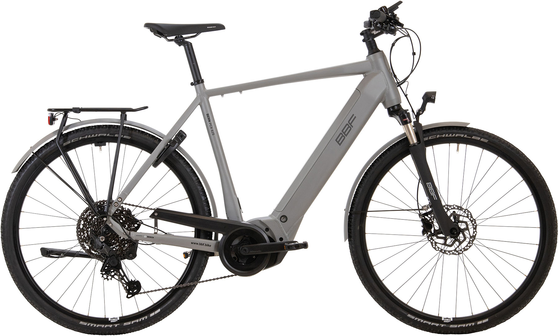 E-Bike TR H BF8/Bern PCX625/Al/FGDi/Cues-11G/58silbergrau-matt