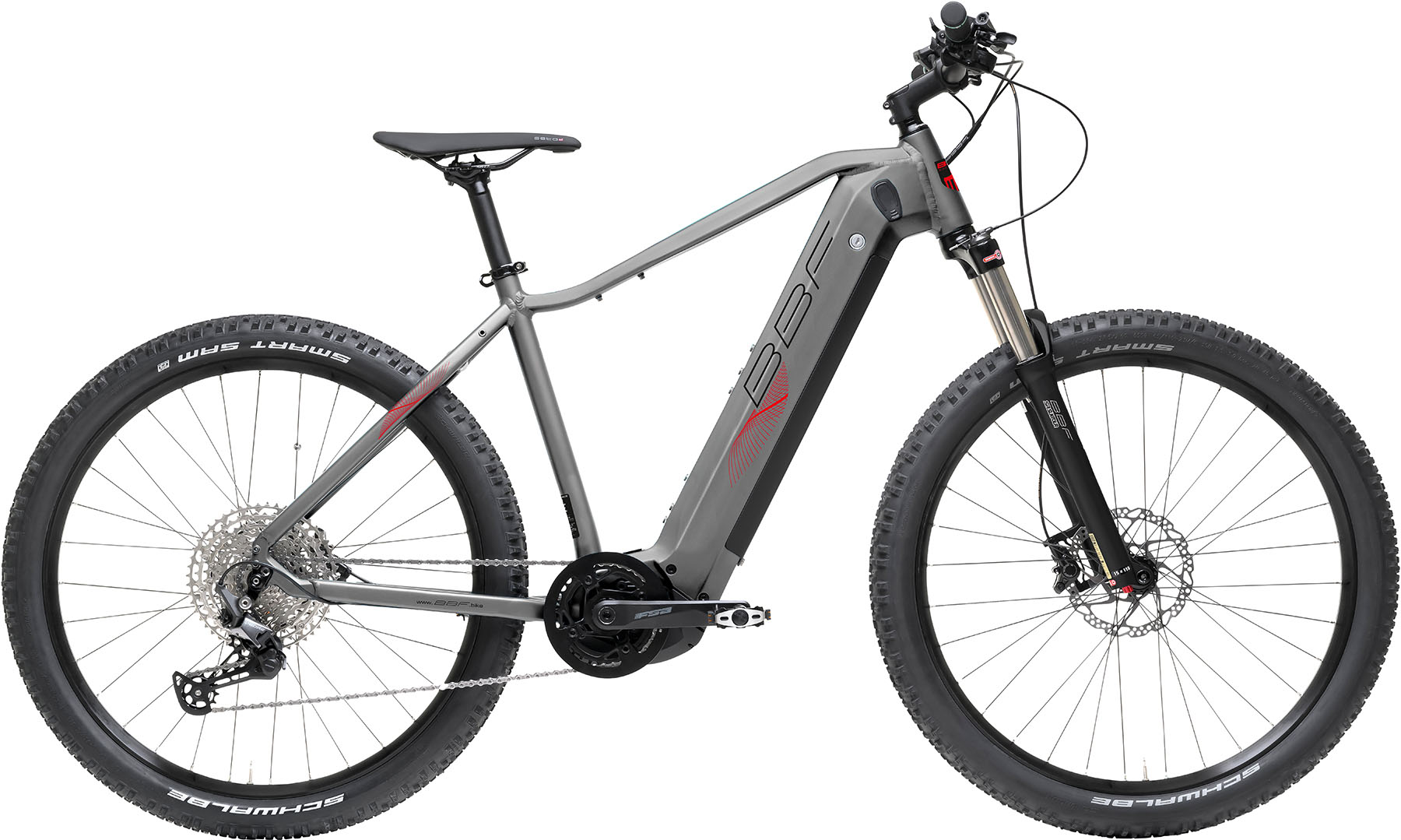 E-Bike MTB 29 BF4/eStreetrider1.7/Al/FGDi/De-12G/48grau-matt