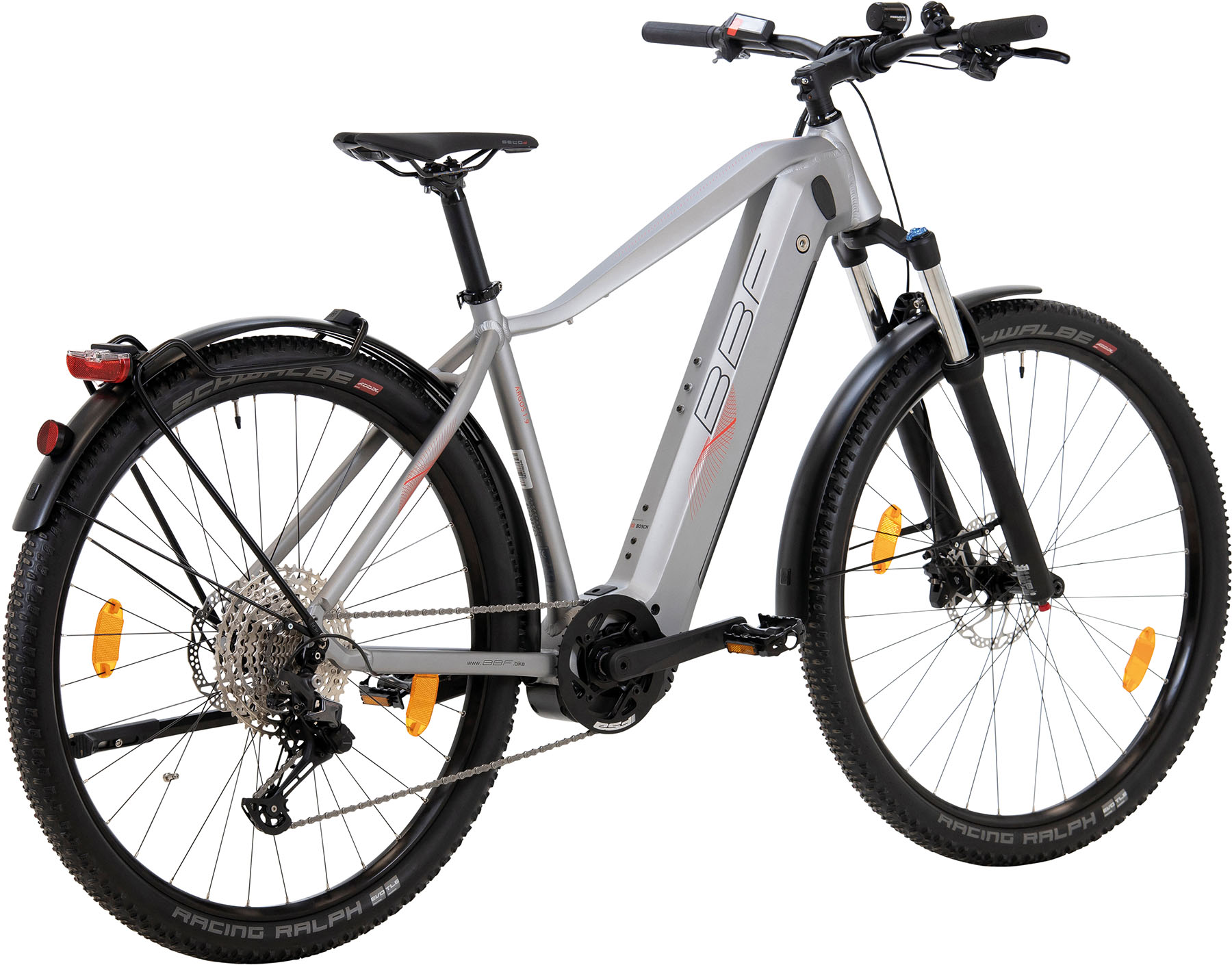 E-Bike MTB 29 BF4/eStreetrider1.7/Al/FGDi/De-12G/48grau-matt