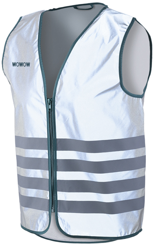 Reflex-Weste WOW Big Fun FR Gr.L silber