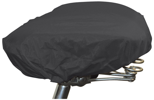 Regenschutz Sattel uni Nylon sw HAB