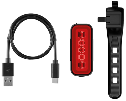 Rücklicht Batterie Osram SaSt Compact Rear Bremslicht,Automatik, LED, USB, StVZO